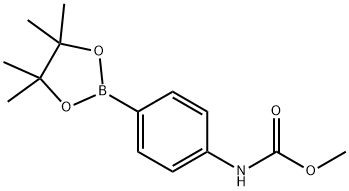 Methyl (4-(4,4,5,5-tetraMethyl-1,3,2-dioxaborolan-2-yl)phenyl)carbaMate Structure