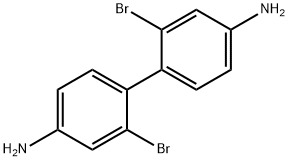 4,4'-DiaMino-2,2'-디브로모비페닐 구조식 이미지