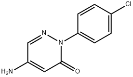 5-Amino-2-(4-chlorophenyl)pyridazin-3(2H)-one 구조식 이미지