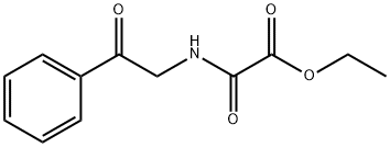 Ethyl 2-oxo-2-((2-oxo-2-phenylethyl)aMino)acetate 구조식 이미지
