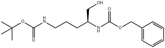 (4-tert-ButoxycarbonylaMino-1-hydroxyMethyl-butyl)-carbaMic acid benzyl ester Structure