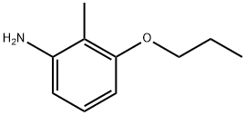 BenzenaMine, 2-Methyl-3-propoxy- 구조식 이미지