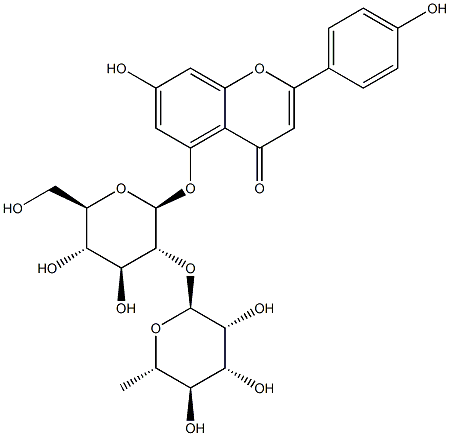 Apigenin 5-O-neohesperidoside Structure