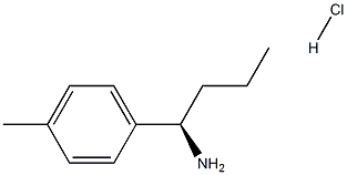 (R)-1-(p-Tolyl)butan-1-aMine hydrochloride Structure