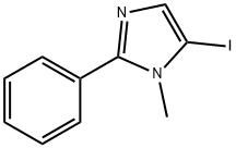 5-iodo-1-Methyl-2-phenyl-1H-iMidazole Structure