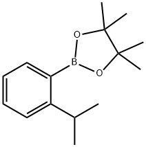 2-(2-이소프로필페닐)-4,4,5,5-테트라메틸-1,3,2-디옥사보롤란 구조식 이미지