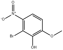 2-BroMo-6-Methoxy-3-nitrophenol Structure