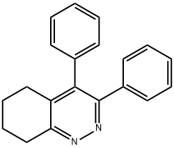3,4-Diphenyl-5,6,7,8-tetrahydrocinnoline Structure