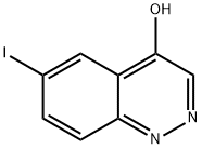 6-Iodo-cinnolin-4-ol Structure