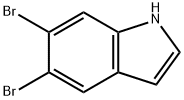 5,6-DibroMo-1H-indole Structure
