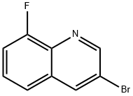 3-broMo-8-fluoroquinoline Structure