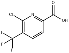 6-Chloro-5-(trifluoroMethyl)picolinic acid Structure