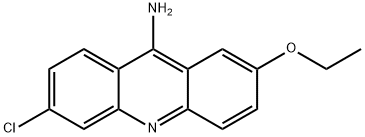 9-AcridinaMine, 6-chloro-2-ethoxy- Structure