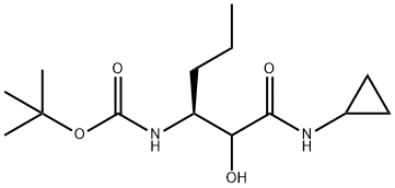 hydroxy-2-oxoethyl]butyl]-,1,1-dimethylethyl ester Structure