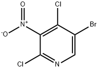 5-broMo-2,4-dichloro-3-nitropyridine Structure