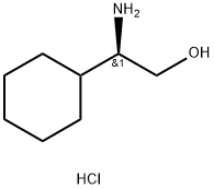 (R)-2-AMino-2-cyclohexylethanol hydrochloride Structure