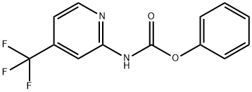 phenyl (4-(trifluoroMethyl)pyridin-2-yl)carbaMate Structure