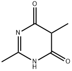 2,5-diMethyl-1H-pyriMidine-4,6-dione 구조식 이미지