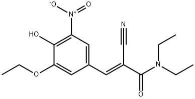 857629-79-9 (2E)-2-Cyano-3-(3-ethoxy-4-hydroxy-5-nitrophenyl)-N,N-diethyl-2-propenamide