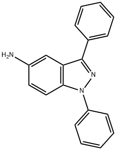 1,3-Diphenyl-1H-indazol-5-aMine Structure