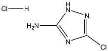 3-Chloro-1H-1,2,4-triazol-5-aMine hydrochloride Structure