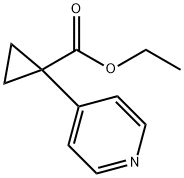 에틸1-(피리딘-4-일)사이클로프로판카르복실레이트 구조식 이미지
