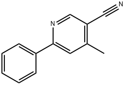 4-Methyl-6-phenylnicotinonitrile Structure