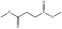 Methyl 3-(Methoxysulfinyl)propanoate Structure