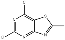 5,7-Dichloro-2-Methylthiazolo[4,5-d]pyriMidine Structure