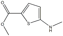 메틸5-(메틸아미노)티오펜-2-카르복실레이트 구조식 이미지