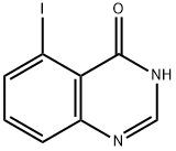 5-요오도퀴나졸린-4(3H)-온 구조식 이미지