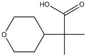 2-Methyl-2-(tetrahydro-2H-pyran-4-yl)propanoic acid Structure