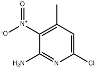 6-Chloro-4-Methyl-3-nitropyridin-2-aMine Structure