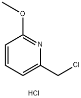 2-(ChloroMethyl)-6-Methoxypyridine hydrochloride Structure