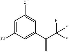 1,3-dichloro-5-(3,3,3-trifluoroprop-1-en-2-yl)benzene 구조식 이미지
