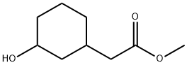 Methyl 2-(3-Hydroxycyclohexyl)acetate Structure