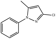 3-클로로-5-메틸-1-페닐-1H-피라졸 구조식 이미지