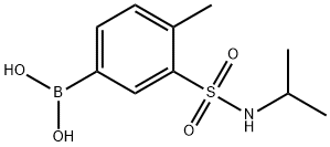 (3-(N-isopropylsulfaMoyl)-4-Methylphenyl)boronic acid Structure