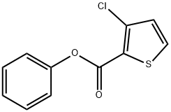 Phenyl 3-chlorothiophene-2-carboxylate Structure