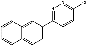 3-Chloro-6-(naphthalen-2-yl)pyridazine Structure