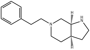 6-phenethyl-octahydro-pyrrolo[2,3-c]pyridine Structure