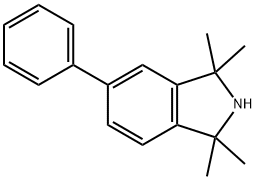 1,1,3,3-TetraMethyl-5-phenylisoindoline Structure