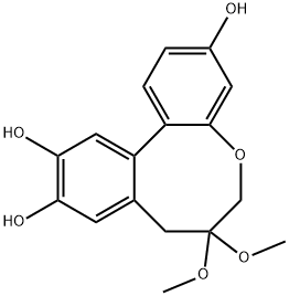 Protosappanin A diMethyl acetal 구조식 이미지