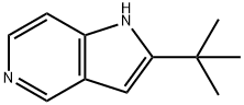 2-(tert-Butyl)-1H-pyrrolo[3,2-c]pyridine Structure