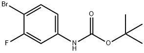 N-Boc-4-broMo-3-fluoroaniline Structure