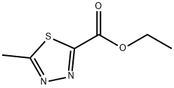 Ethyl 5-Methyl-1,3,4-thiadiazole-2-carboxylate 구조식 이미지