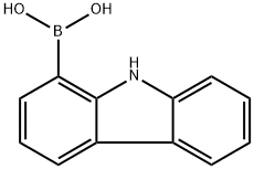 9H-Carbazol-1-ylboronic acid Structure