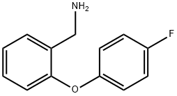 2-(4-Fluorophenoxy)-benzylaMine Structure