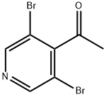 1-(3,5-dibroMopyridin-4-yl)ethanone 구조식 이미지