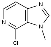 4-클로로-3-메틸-3H-이미다조[4,5-c]피리딘 구조식 이미지